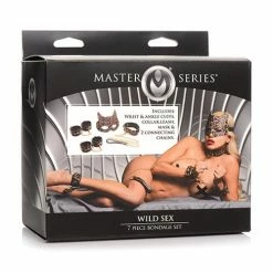 XR Brands Kink & BDSM Master Series Leopard Print Bondage Set