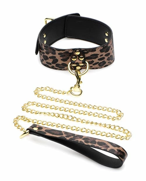 XR Brands Kink & BDSM Master Series Leopard Print Bondage Set