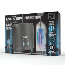 XR Brands Lovebotz The Milker Pro Edition - Clear Penis Toys