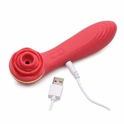XR Brands Vibrators Inmi Bloomgasm Passion Petals 10x Silicone Suction Rose Vibrator