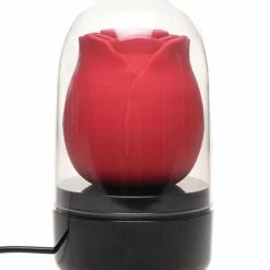 XR Brands Inmi Bloomgasm Wild Rose 10x Stimulator W-case - Red Vibrators