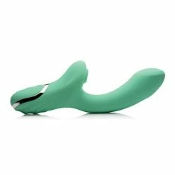 XR Brands Inmi Shegasm 10x Minty Air Stim Rabbit Vibrator - Mint