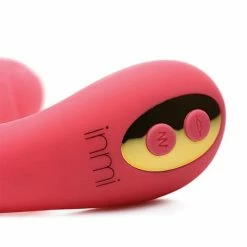 XR Brands Vibrators Inmi Shegasm Joy Pulse 7x Pulsing Air Stim Vibe - Red