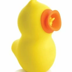 XR Brands Inmi Shegasm Sucky Ducky Deluxe Clitoral Stimulator - Yellow Vibrators