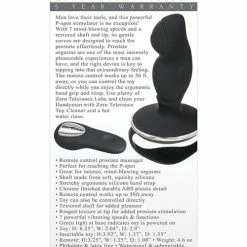 Anal Toys Zero Tolerance Handyman - Black