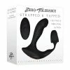 Zero Tolerance Strapped & Tapped Rechargeable Prostate Vibrator - Black