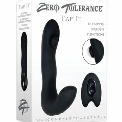 Anal Toys Zero Tolerance Tap It - Black