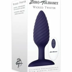 Zero Tolerance Wicked Twister Anal Rechargeable - Purple Anal Toys