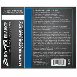 Zero Tolerance Foaming Masturbator Cleanser & Sanitizer - 8 Oz.