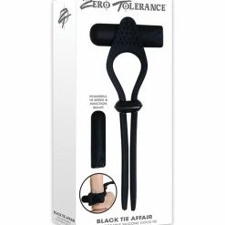 Zero Tolerance Black Tie Affair Cock Ring - Black