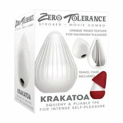Zero Tolerance Krakatoa Stroker - White Penis Toys