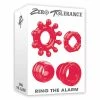 Zero Tolerance Ring The Alarm Cock Ring - Red Penis Toys
