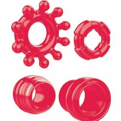 Zero Tolerance Ring The Alarm Cock Ring - Red Penis Toys