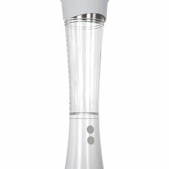Zero Tolerance Sucking Good Rechargeable Vibrating Pump - White-Clear