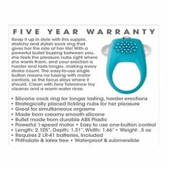 Zero Tolerance Teal Tickler