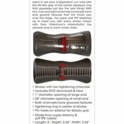 Zero Tolerance The Vortex Stroker - Smoke Penis Toys