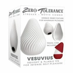 Penis Toys Zero Tolerance Vesuvias Stroker - White