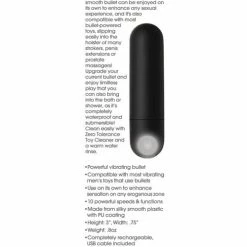 Vibrators Zero Tolerance All Powerful Rechargeable Bullet