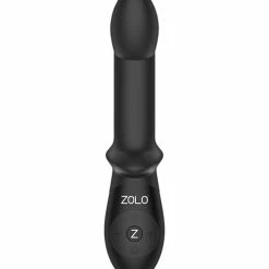 Anal Toys Zolo P Spot Beaded Vibe - Black
